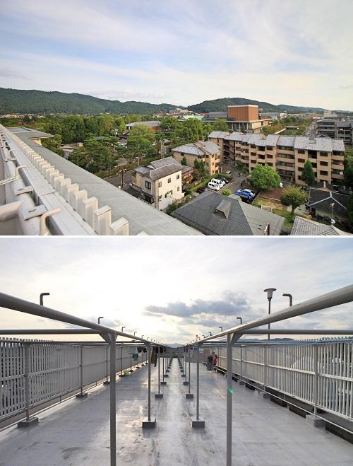京都市左京区聖護院円頓美町47-5の売買物件/柵で囲まれてますが、やっぱり屋上は爽快