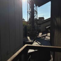 京都市東山区門脇町182の賃貸物件/窓を開けると煙突がそびえ立ちます