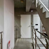 京都市中京区鍵屋町469の賃貸物件/共用階段や手すりがスタイリッシュ