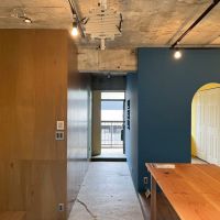 京都市右京区嵯峨中通町13-36の賃貸物件/【205】玄関からキッチンまでは土間続きなので土足でも行き来できる