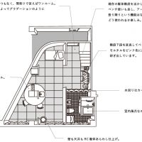 京都市右京区嵯峨中通町13-36の賃貸物件/【401A】デザイン：澤 康博氏/yasuhiro sawa design office.（建築士）、コンセプトは「空間を作ること、空間を使うことを楽しめる住戸」