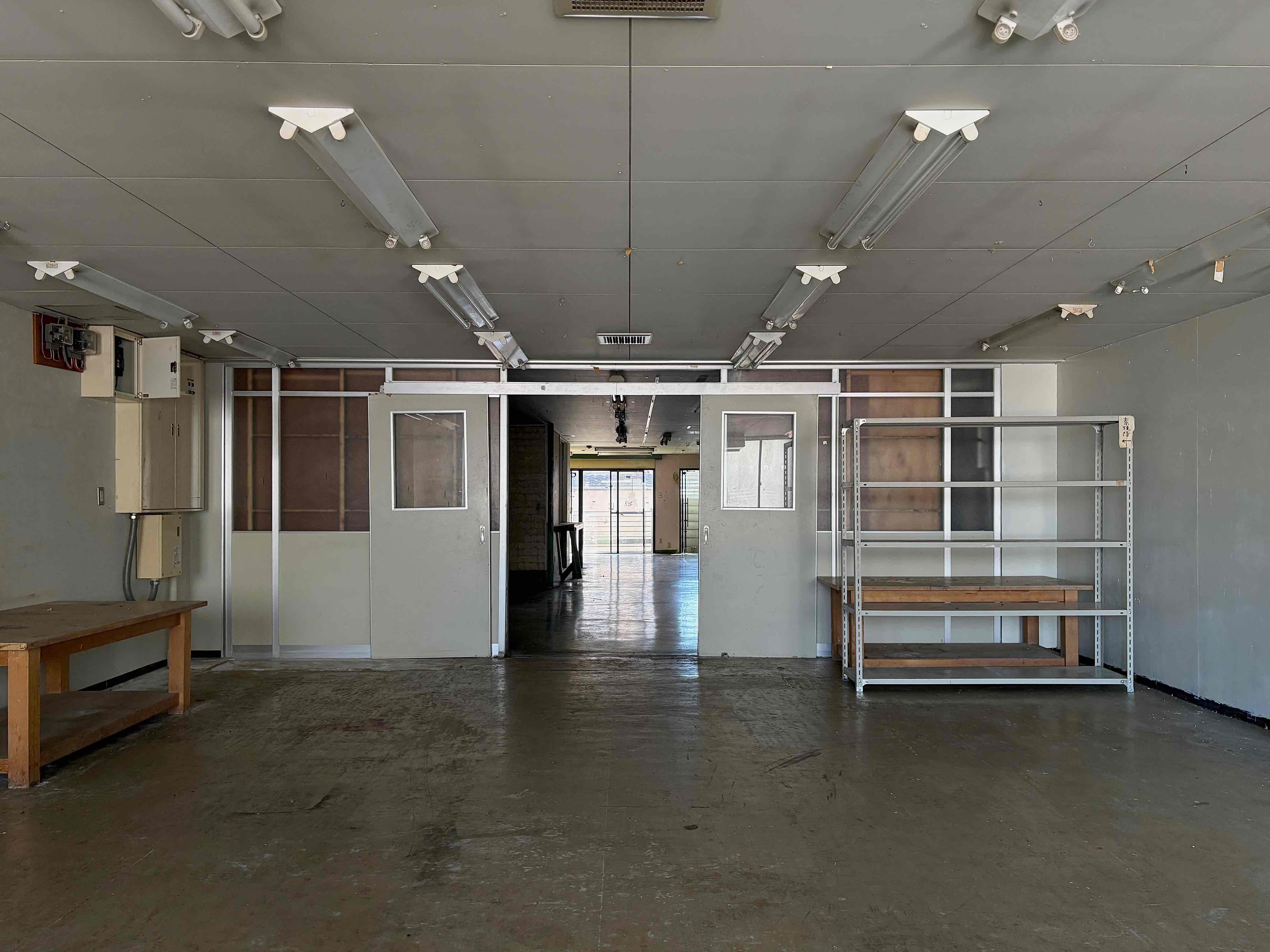 京都市東山区三条通北裏白川筋西入石泉院町394の賃貸物件/こっちで制作して、入口方向で展示。といった使い分けが各業種しやすそうな間取り