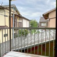 京都市左京区北白川東伊織町16-2の売買物件/母屋（2階建）｜南側はこの様に抜けてます