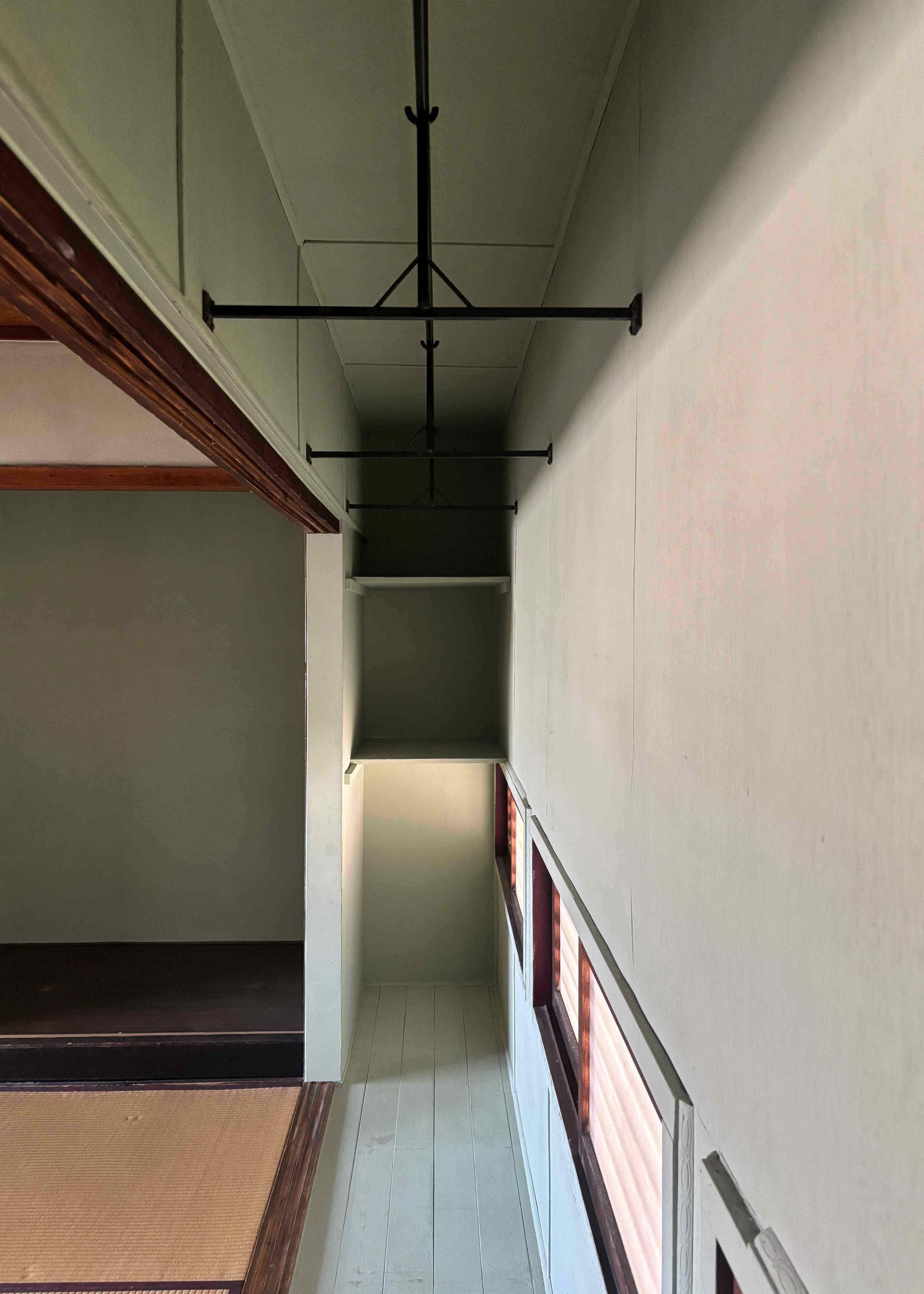 京都市北区紫竹西桃ノ本町５の賃貸物件/雨の日の洗濯物はここに干すのもありだと思います