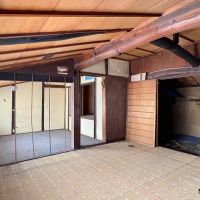 京都市伏見区瀬戸物町725-2の賃貸物件/厨子二階はゆるく区切られた、板の間が2室と右手のには納戸