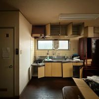 京都市北区紫竹大門町38ー6の売買物件/2階西側所室。キッチンは割と大きい