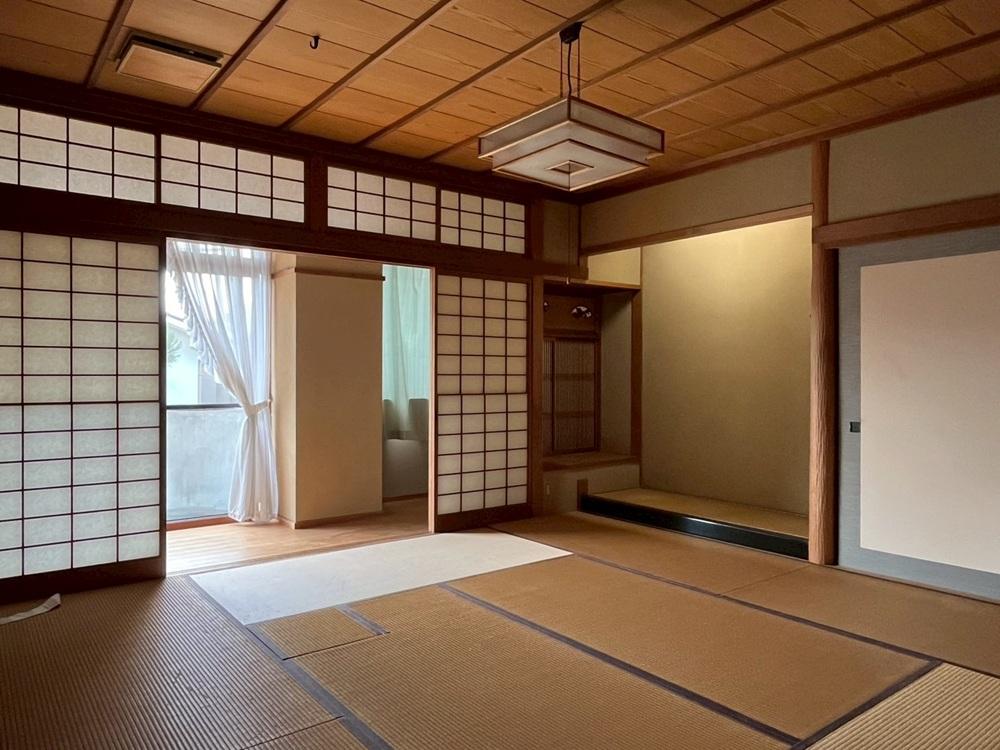 京都市北区紫竹上長目町25-1の売買物件/2階南西｜ここは茶室仕様になっていて炉が切ってある