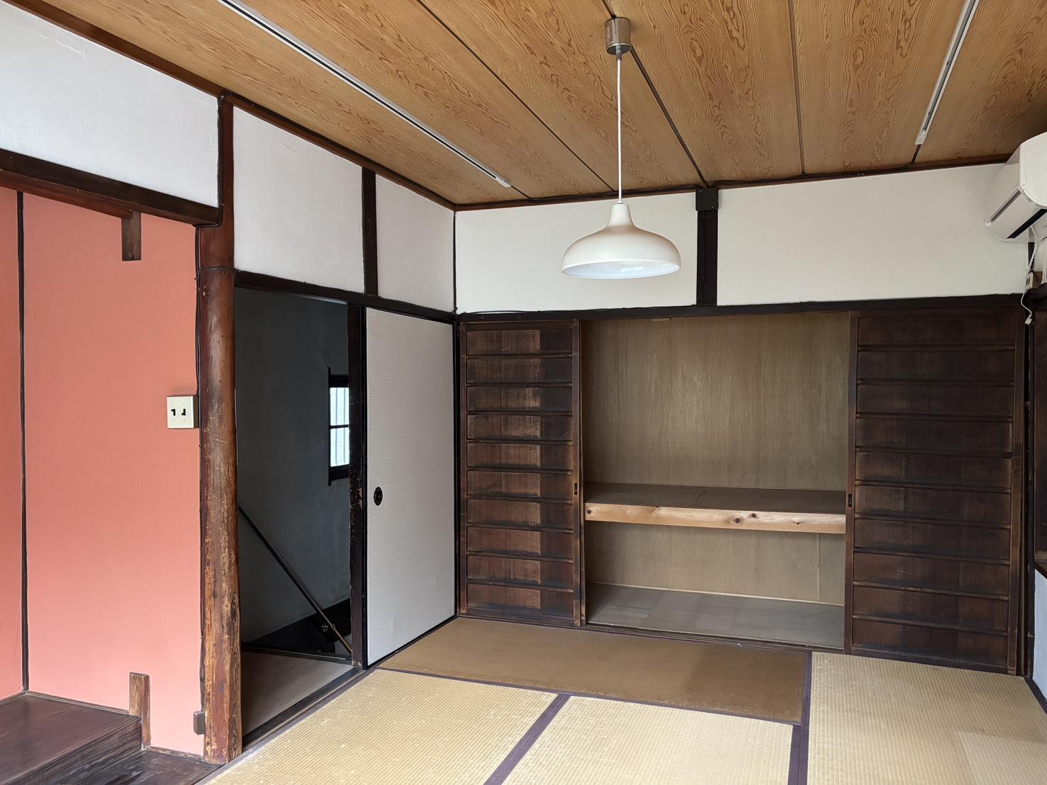 京都市北区紫野下⾨前町69-4の賃貸物件/2階│和室は住居スペースとしても、施術の合間の休憩スペースとしても使えそう