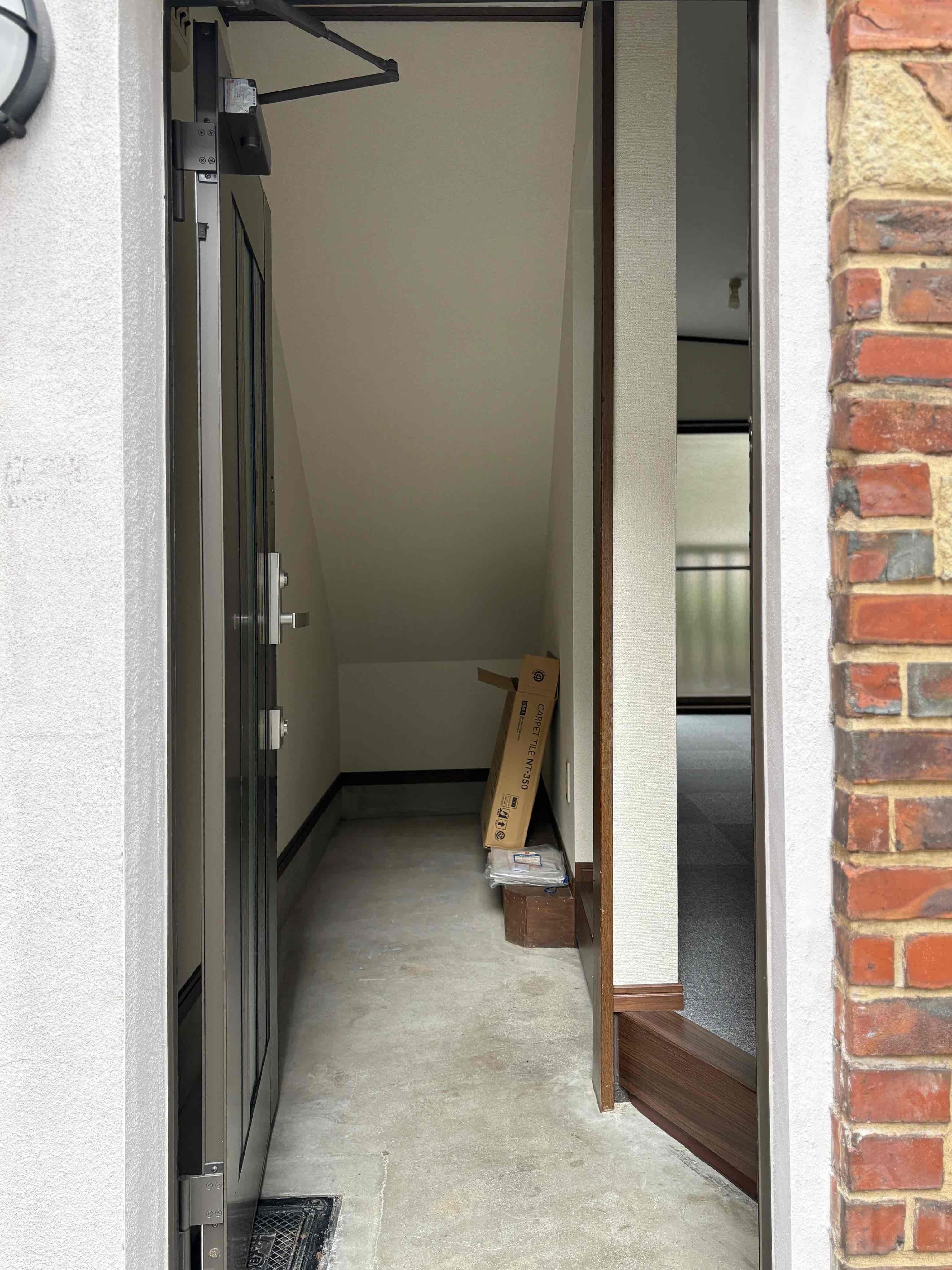 京都市下京区⻄⽊屋町通松原上る3丁⽬市之町 260-22の賃貸物件/玄関土間の奥には駐輪が出来そうなスペースも確保