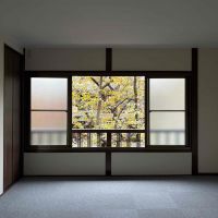 京都市下京区⻄⽊屋町通松原上る3丁⽬市之町 260-22の賃貸物件/2階の窓を開けるとソメイヨシノが目の前に広がります