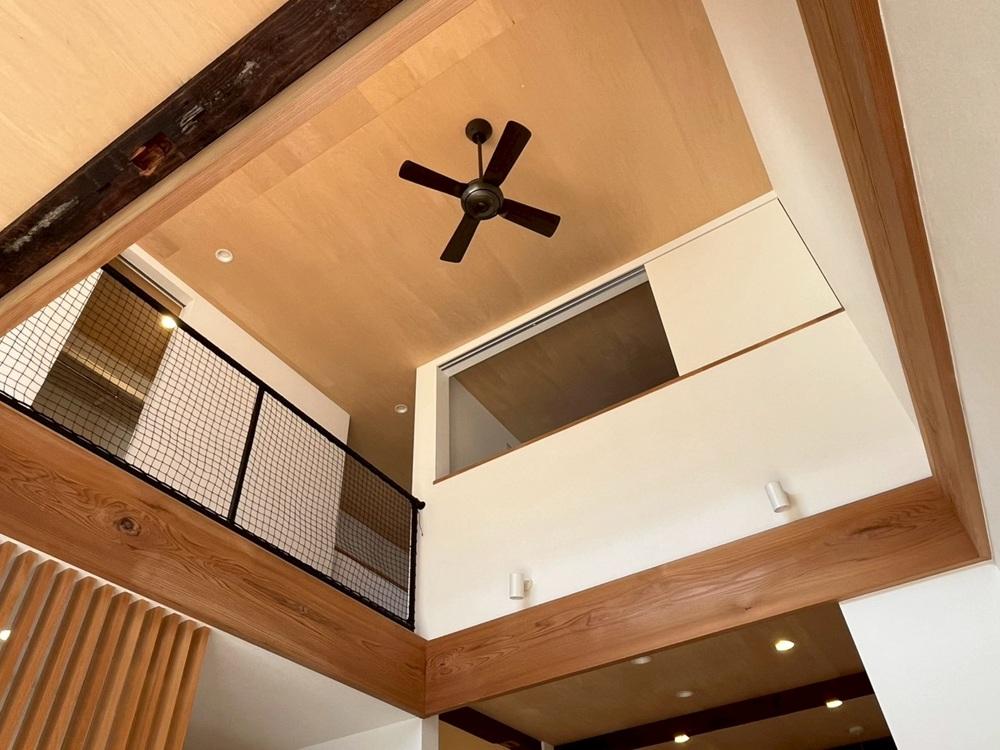 京都市北区紫竹上芝本町64の売買物件/シーリングファンは使ってみるとすごく役に立ちます