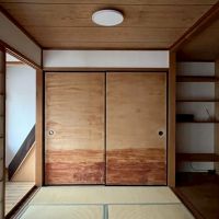 京都市中京区二条通油小路東入西大黒町の賃貸物件/玄関土間から見る3畳和室