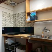 京都市中京区二条通油小路東入西大黒町の賃貸物件/コンロはIH2口が設置済