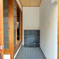 京都市中京区二条通油小路東入西大黒町の賃貸物件/玄関土間は自転車1台くらいなら入れることができそう