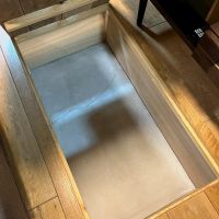 京都市中京区二条通油小路東入西大黒町の賃貸物件/ダイニングには床下収納もあり〼。掘りごたつとして造られたのかも。