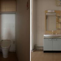 京都市下京区朱雀北ノ口町23-2の賃貸物件/1F|専用トイレと洗面台