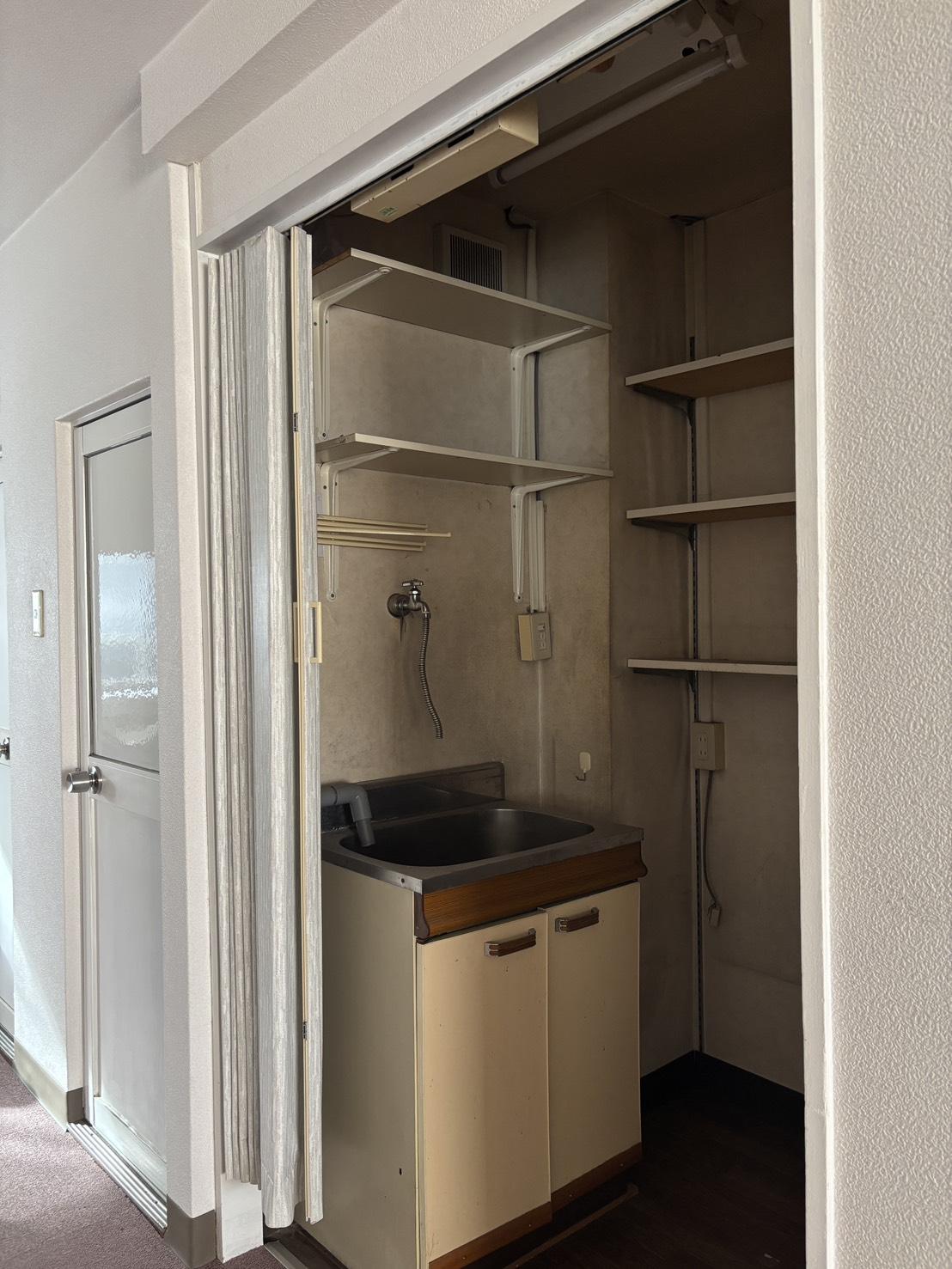 京都市下京区朱雀北ノ口町23-2の賃貸物件/2F|給湯スペース