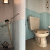 京都市下京区朱雀北ノ口町23-2の賃貸物件/2F|洗濯機置き場と専用トイレ