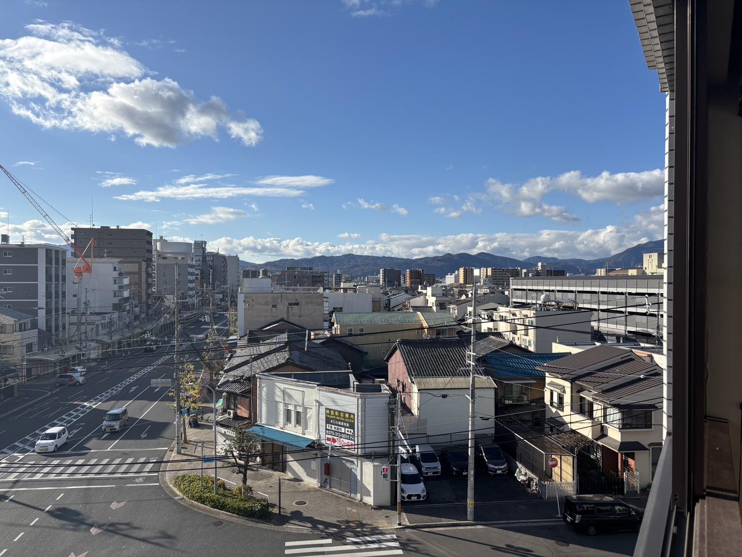 京都市下京区朱雀北ノ口町23-2の賃貸物件/5F|がんばって上まで来たご褒美は、この眺望