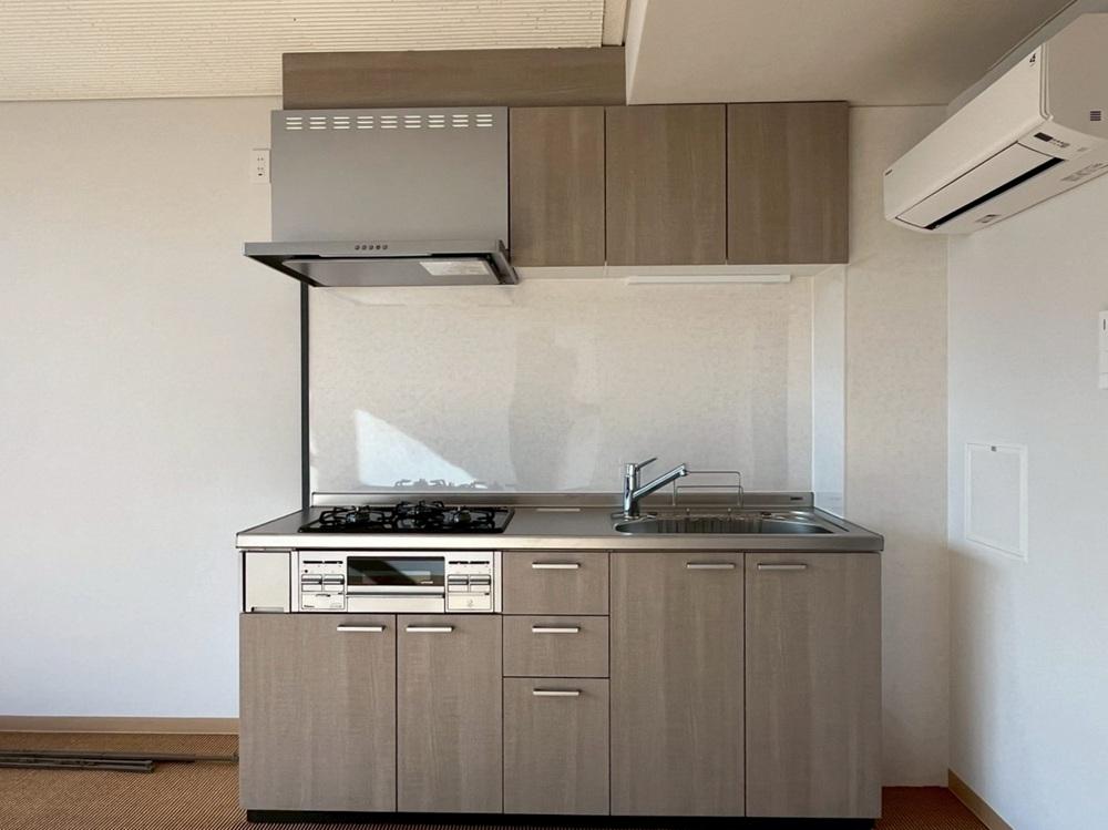 京都市左京区東丸太町32-2の賃貸物件/4F｜ガスコンロ3口