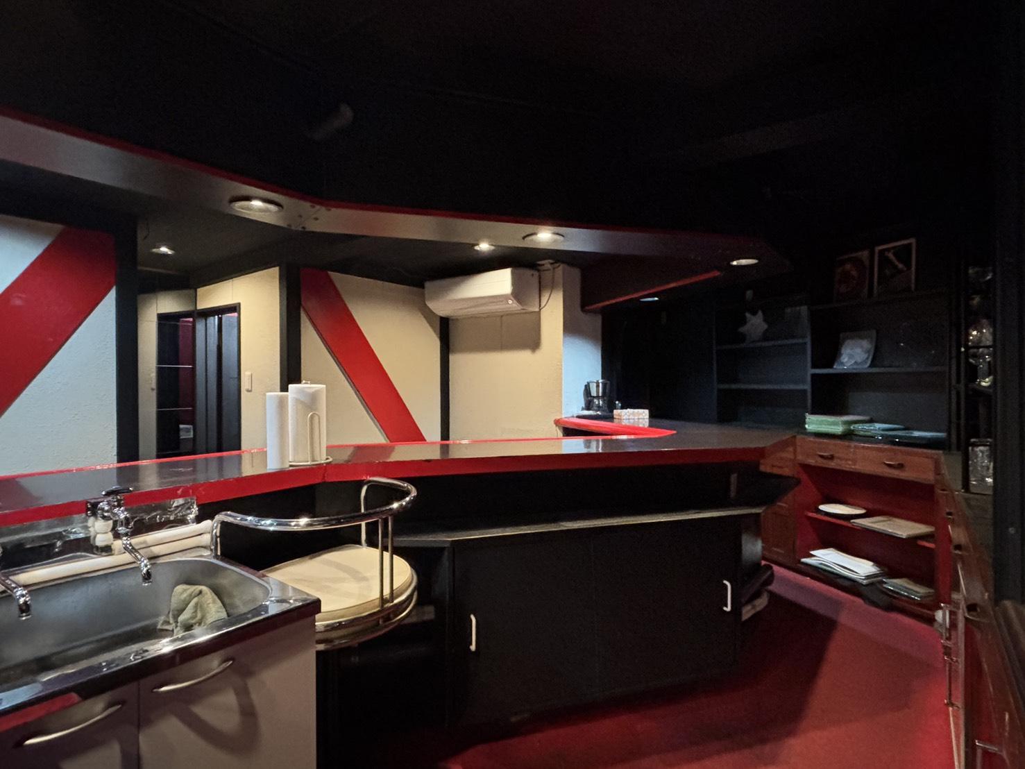 京都市北区紫野南舟岡町85-2の賃貸物件/カウンター内部。ここに立ってる姿を想像してみてください