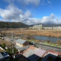 京都市西京区桂上野今井町111の売買物件/共用廊下からはリバービュー