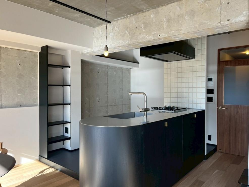 京都市西京区桂上野今井町111の売買物件/キッチン動線は回遊できる