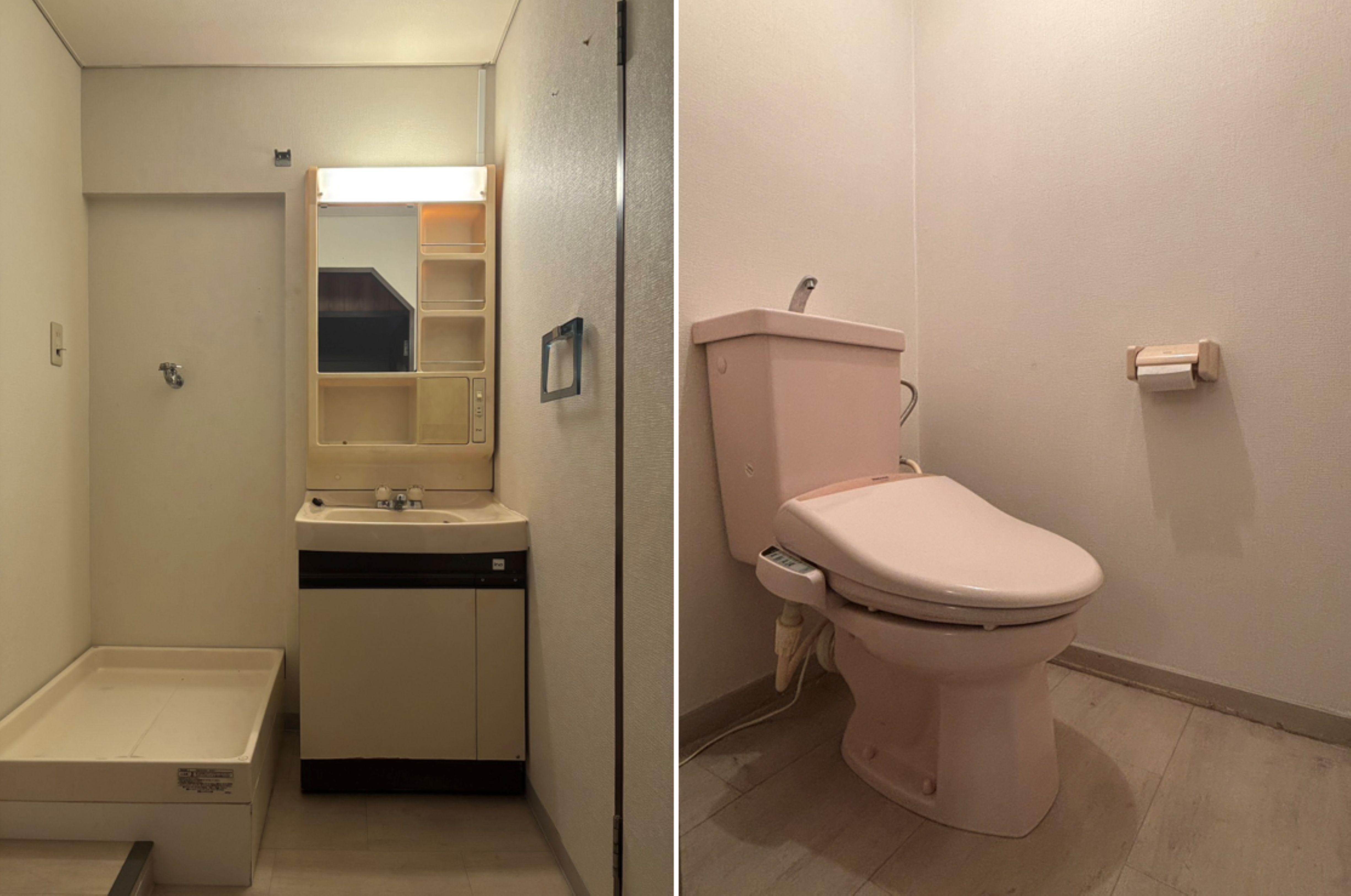 京都市上京区中立売通室町西入三丁町471の売買物件/洗濯機置き場・洗面台・トイレ