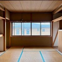 京都市左京区上高野石田町156-3の賃貸物件/2階東｜気持ちの良い朝日が入ってくれそう。畳も新調されます。襖はグレーに張替え。他は既存。