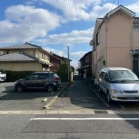 滋賀県大津市尾花川9-18の売買物件/この路地を入って行きます。この背面に皇子山中学校。