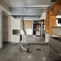 京都市左京区新間之町通二条下る頭町346の賃貸物件/1F | 厨房スペース。用途に合わせて調整が必要です。