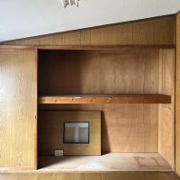 京都市左京区新間之町通二条下る頭町346の賃貸物件/2F | 勾配天井の部屋。屋根形状がそのまま感じられます。