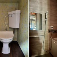 京都市左京区新間之町通二条下る頭町346の賃貸物件/1F | トイレ・浴室