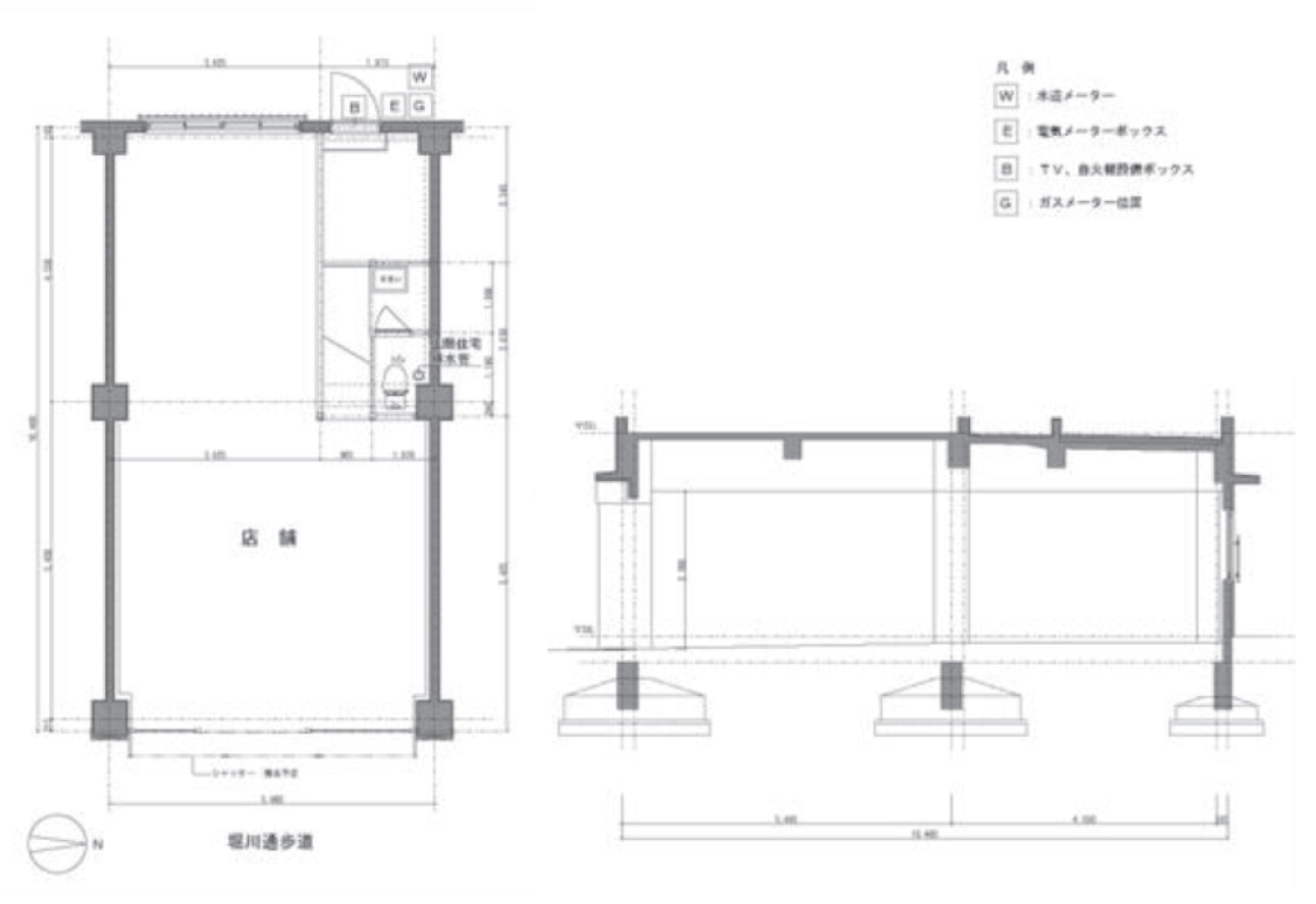京都市上京区⻄堀川通上⻑者町下る奈良物町481番地の賃貸物件