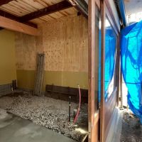 京都市中京区壬生馬場町30-13、30-20の賃貸物件/区画No3｜大きなガラス面の木建具も貸主にて準備済み