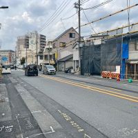 京都市中京区壬生馬場町30-13、30-20の賃貸物件/歩道拡張工事中の後院通