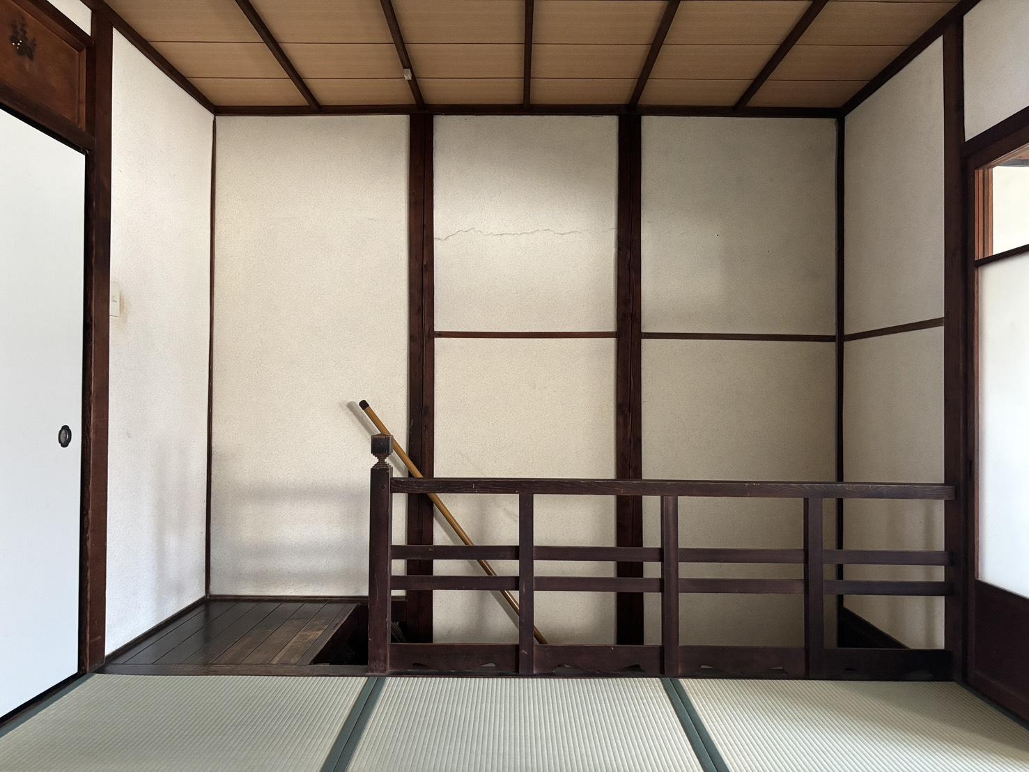 京都市左京区聖護院中町の賃貸物件/2F│階段まわりの、この少し開けた感じ