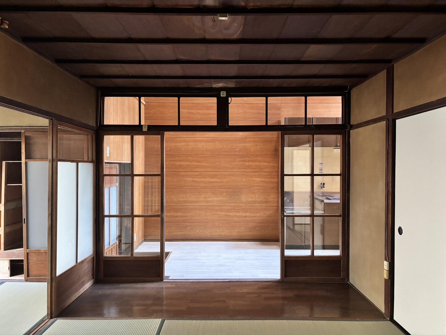 京都市左京区聖護院中町の賃貸物件/1F│透明ガラスの扉が、少しだけ洋の気配