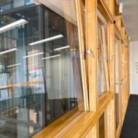 京都市中京区烏丸通四条上ル笋町688の賃貸物件/廊下側も開けれるので風もよく通り抜けます