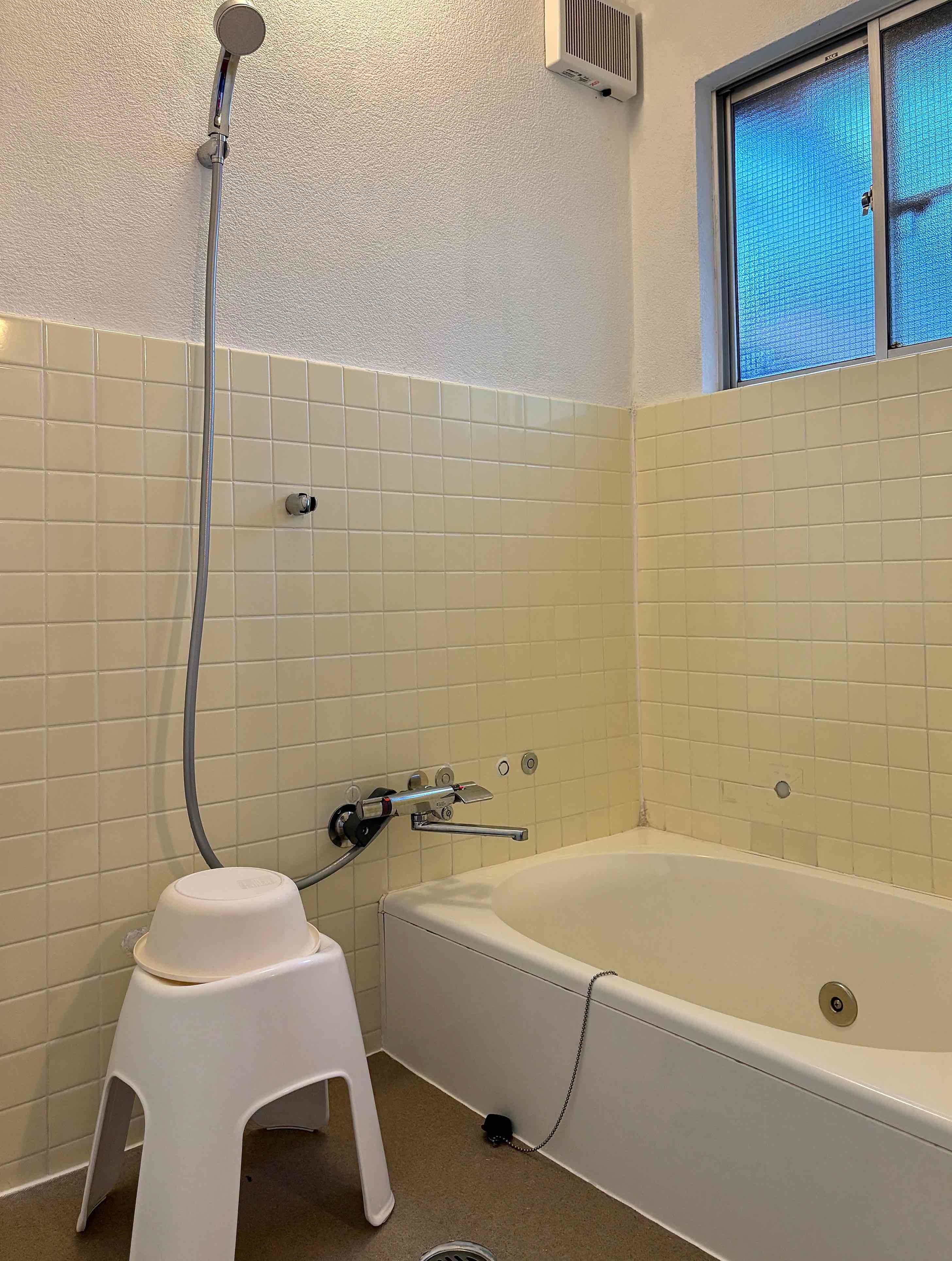 京都市北区紫竹高縄町の賃貸物件/改装済みで心地の良い浴室です