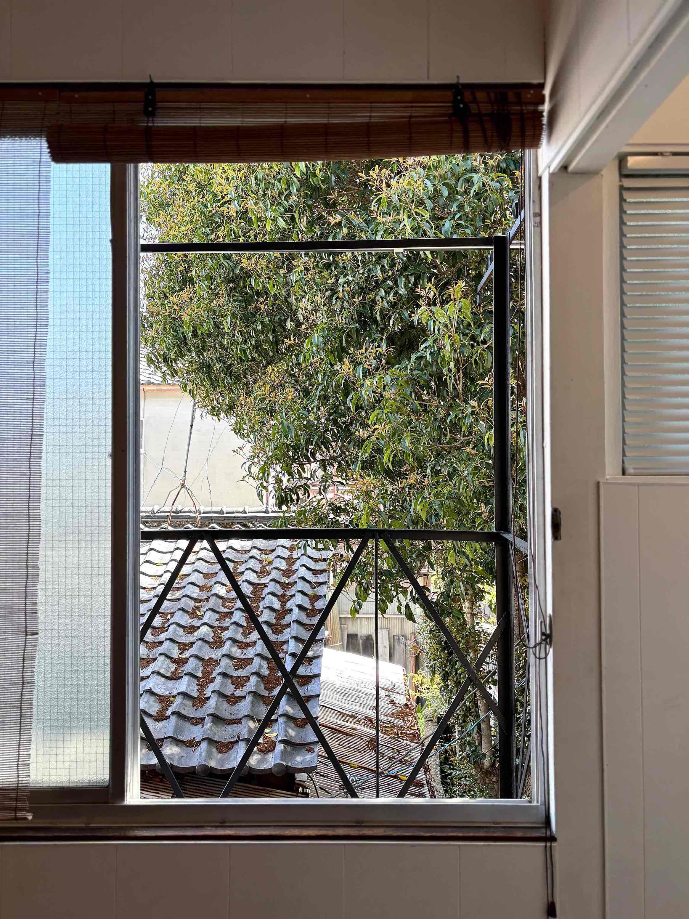 京都市北区紫竹高縄町の賃貸物件/バルコニーの先では生き生きと。