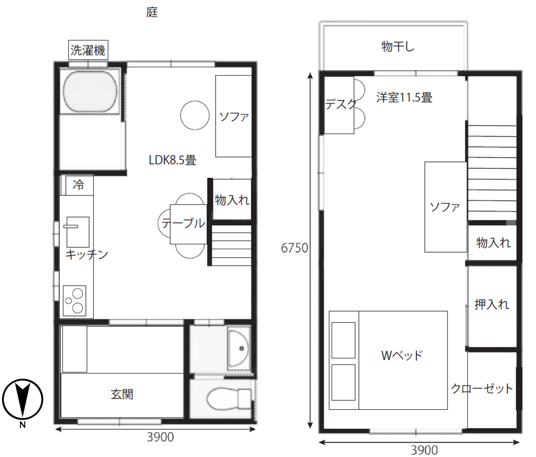 京都市北区紫竹高縄町の賃貸物件