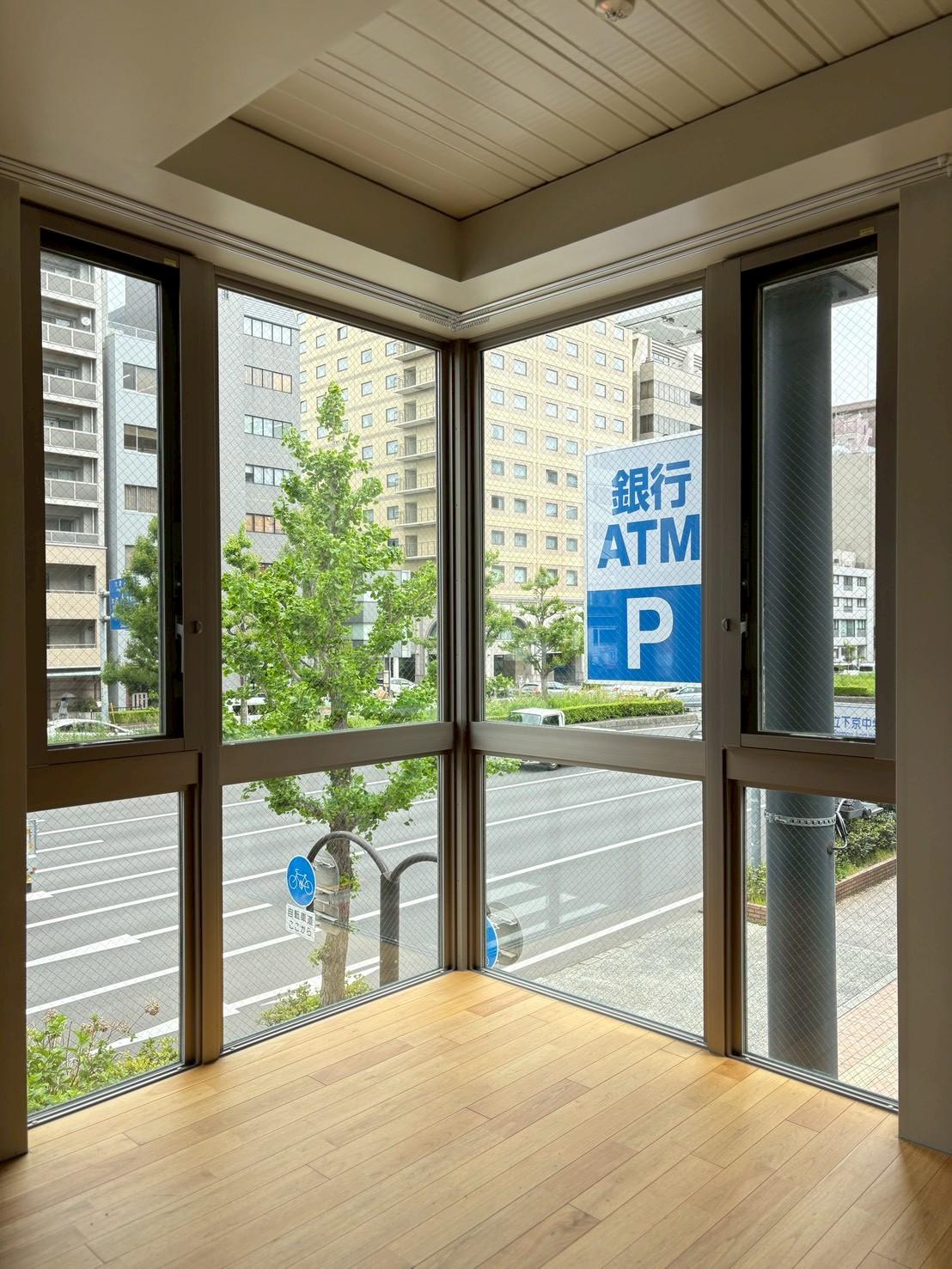 京都市下京区新町通五条下ル蛭子町107-3の賃貸物件/201号室(申込済)｜道路からの視線対策に植物を並べておいても良い