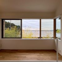 京都市左京区修学院檜峠町11-23の賃貸物件/A号室｜この区画が一番抜け感あり。周辺には邸宅が並ぶ。