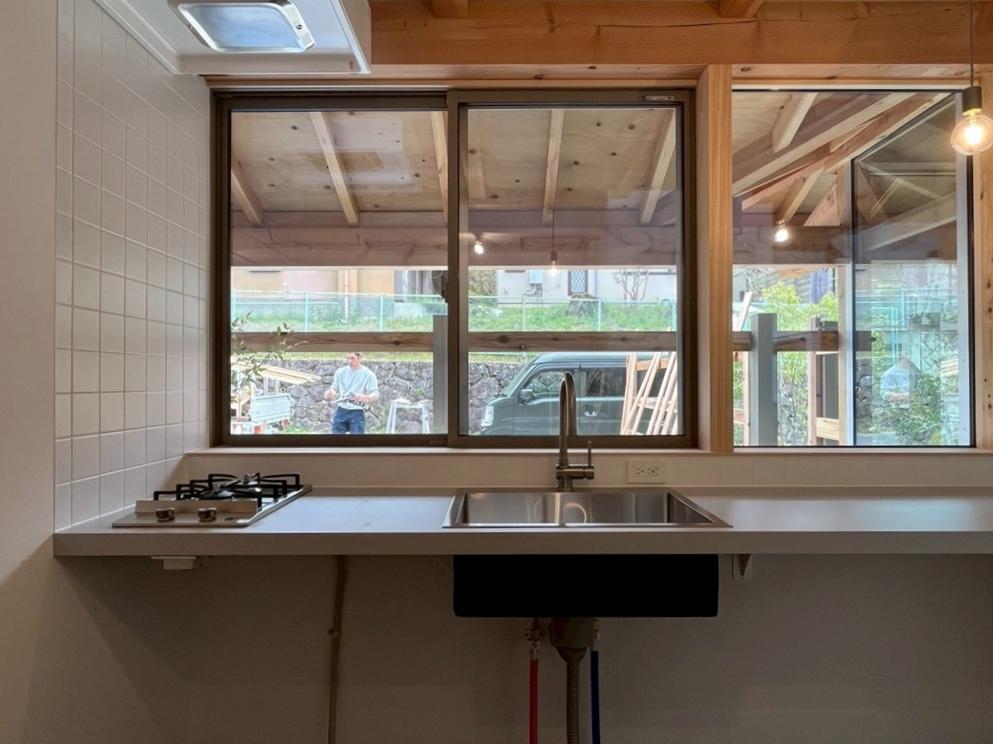 京都市左京区修学院檜峠町11-23の賃貸物件/C号室｜正面には木製の塀が設置されるので少し見た目は変わるはず