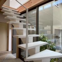 京都市左京区修学院檜峠町11-23の賃貸物件/D号室｜階段側（共用部側）の掃き出し窓も開閉可能。