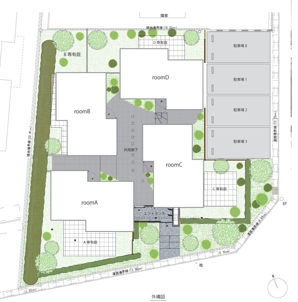 京都市左京区修学院檜峠町11-23の賃貸物件