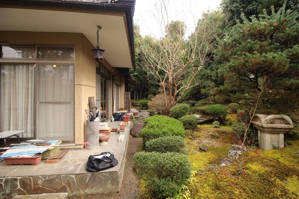 建物と庭園の関係