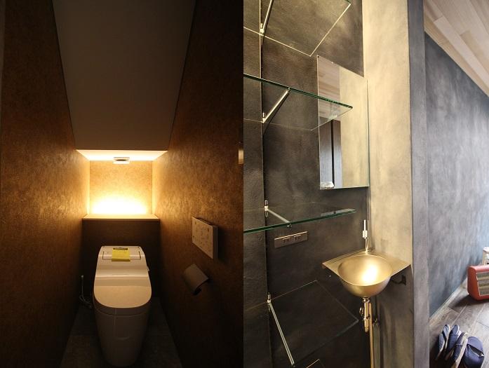 1階のトイレと手洗い