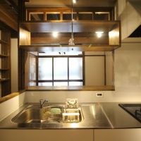 京都府京都市上京区丸太町通黒門東入藁屋町の賃貸物件/キッチンからはこの感じ